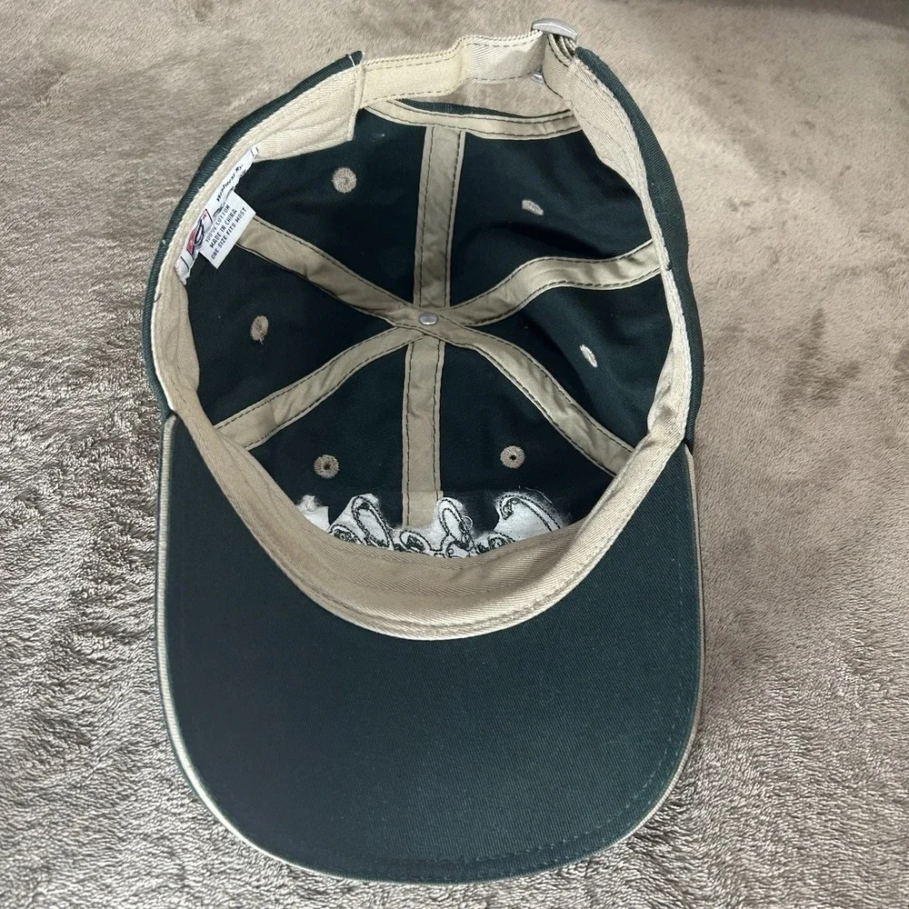 Cabela's World's Foremost Outfitter Fly Fishing Baseball Cap Green Hat
